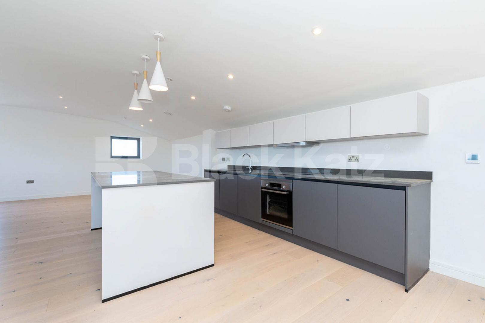 1,266 square foot Penthouse two bedroom and two bathrooms with a 180 degree view Tottenham Lane, Crouch End